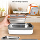 Cordless Electric Lunch Box, 1000 ml Food Container, Portable Food Warmer
8000mAh Rechargeable Battery, 7 Timer & 4 Temperature Adjustment Portable Lunch Box for Car,Office,Travel,Picnic, Leak-proof