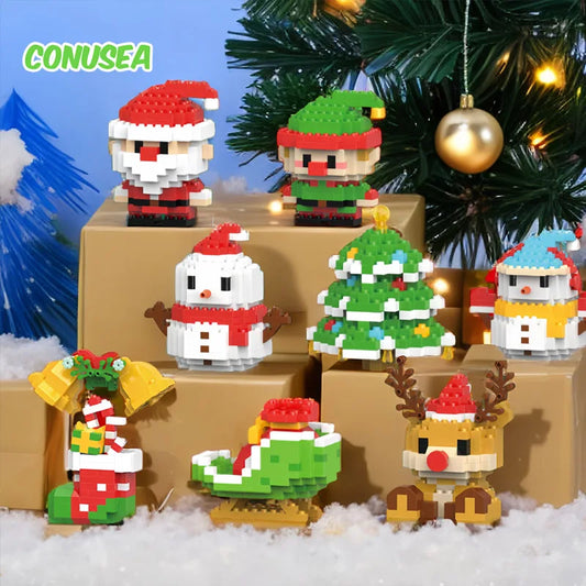 Christmas Gifts Micro Building Block Series