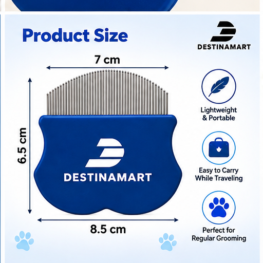 Pet Eye Comb – Tear Stain Remover for Dogs & Cats