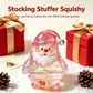 Maltose Santa Claus Squishy Toy Transparent Glitter Filled Stress Relief Squeeze Fidget Toy Christmas Gift